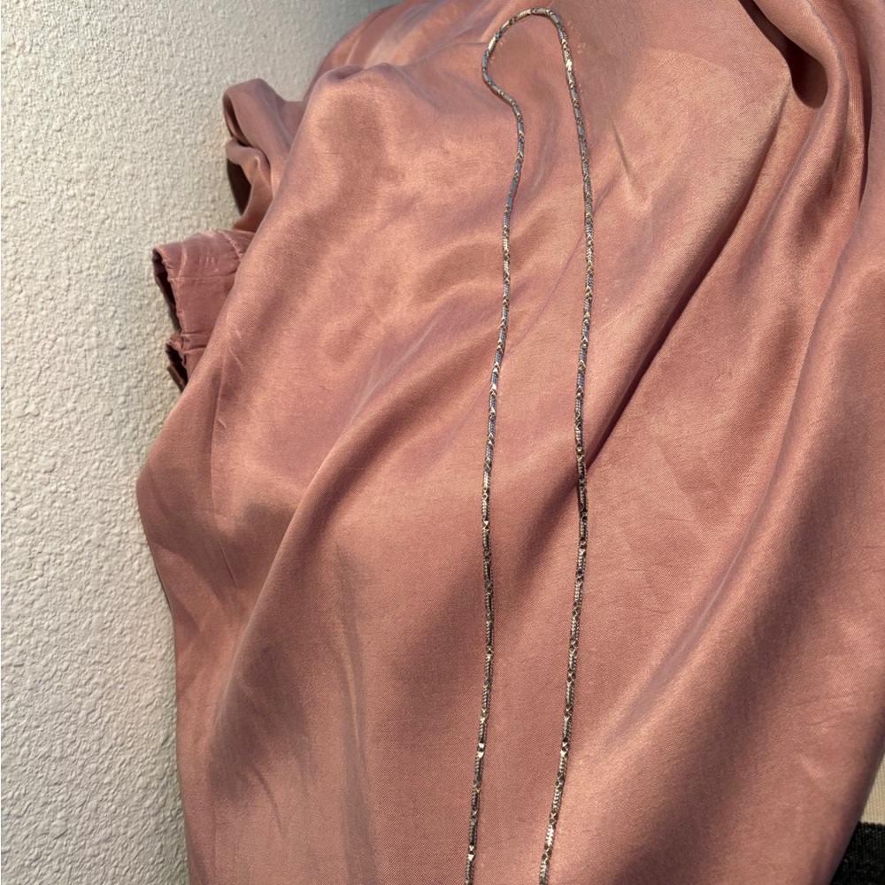 Delicate Silver Rope Chain Necklace